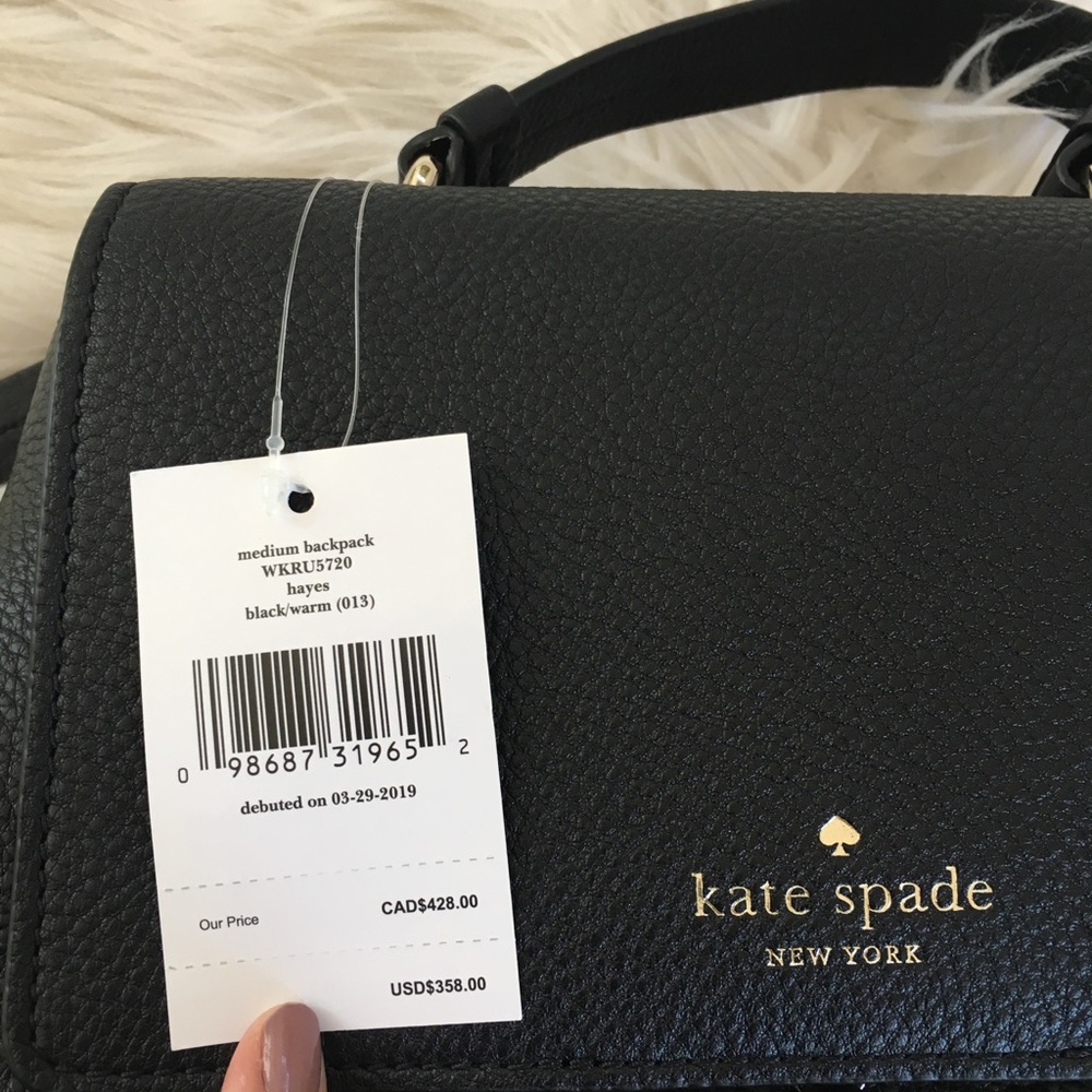 Kate Spade leather backpack - Picture 4 of 8